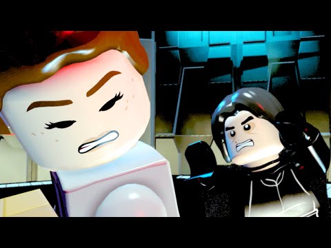 LEGO Star Wars The Force Awakens Kylo Ren interrogates Rey