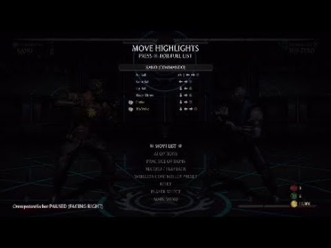 COMMANDO KANO GUIDE - Mortal Kombat X