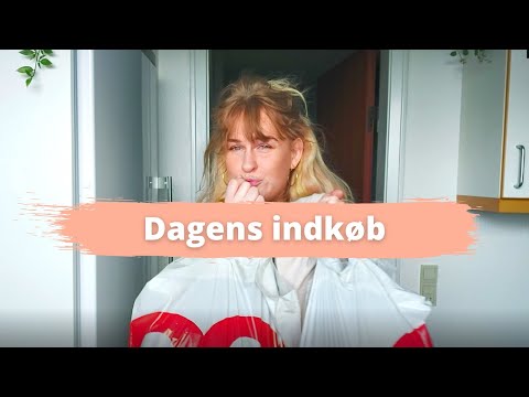 Dagens indkøb af mad!