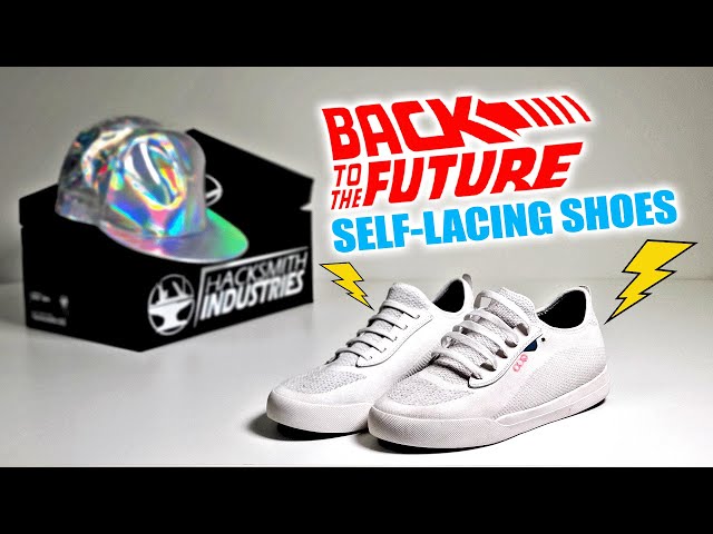 BACK TO THE FUTURE-Inspired Self-Lacing Shoes Are Slick - Nerdist