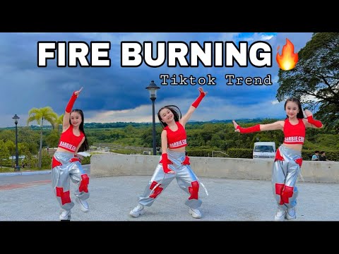 FIRE BURNING 🔥 Tiktok Dance Trends / Tiktok Viral / Zumba Dance / Dc: Newfriendz