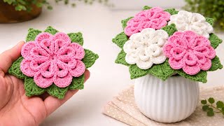 DIY Crochet Flower Bouquet 💐 Easy & Cute Idea