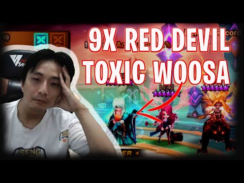 HITTING 9x RED DEVIL SIEGE BATTLE DEFENSE META