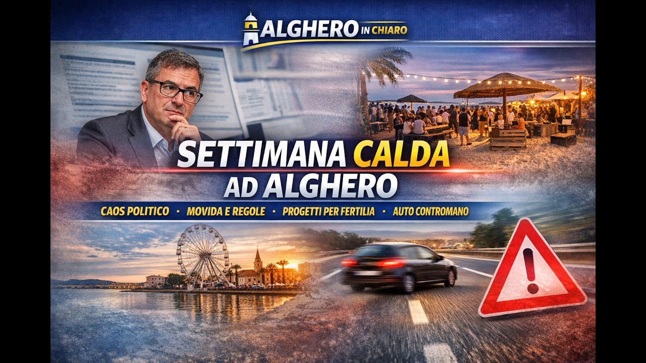 🚨 PAURA sulla Sassari-Alghero: Auto Contromano! | Caso Maracaibo e News Alghero – 17 Aprile 2026