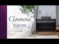 YAMAHA CLP-745WΑ Clavinova - Digital Piano White Ash