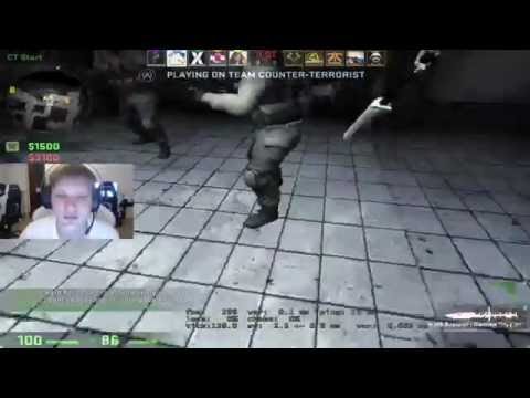 CS:GO - S1mple Insane 1 vs 4 DEAGLE Clutch On Stream