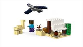 LEGO® Minecraft™ 21251 Steve a výprava do pouště