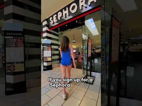 Sephora Birthday Gift Reward Hack | #makeup #sephora #shorts