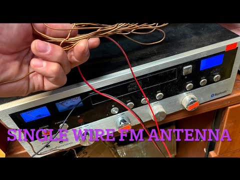 How to improve FM signal On radio with a single wire antenna Poor signal Reception￼ static￼￼