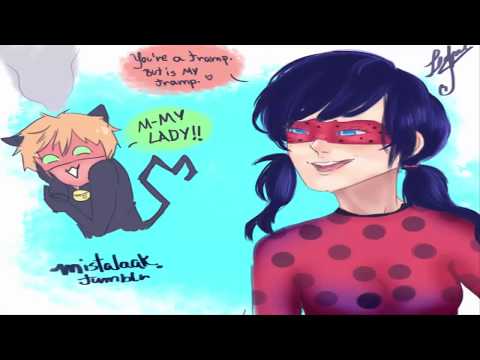 Miraculous Ladybug Comics Chat Noir "You're A Tramp"