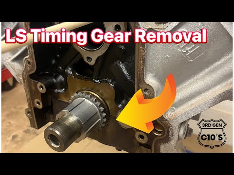 How to Remove a LS Engine Crank Timing Gear.