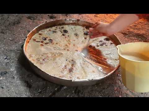 Flija me saç | The Albanian Traditional Food Flija