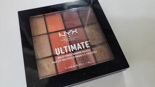 [心得] NYX multi finish shadow palette