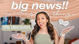 BIG NEWS ✨