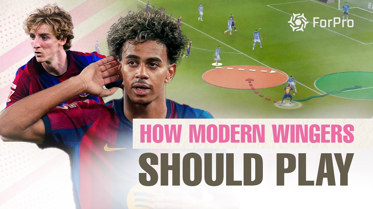 HOW MODERN WINGERS SHOULD PLAY | Tactical Analysis