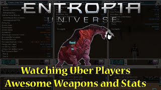 Entropia Universe Uber Stats and Items