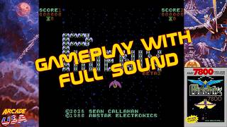 Phoenix 7800! (Atari 7800 - Gameplay only)