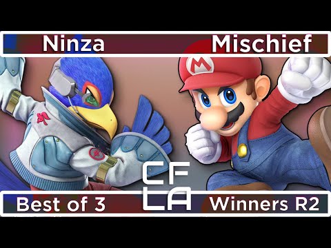 ninza (falco) vs michief (mario) - CFL Arcadian 2 - Winners Round 2