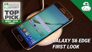 Samsung G925F Galaxy S6 Edge 64GB (Gold Platinum) - відео 3