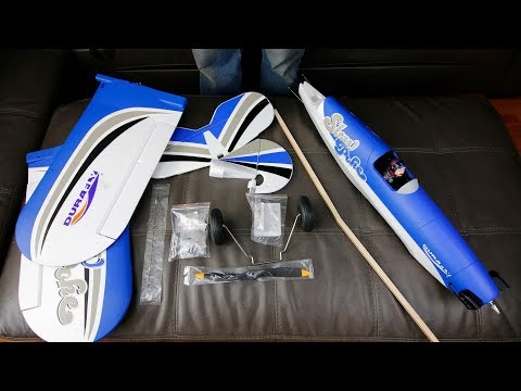 Durafly SLOWPOKE 1200mm Unboxing and Assembly Review