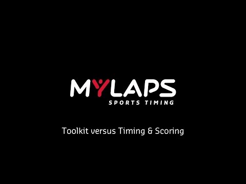 Timing & Scoring versus Toolkit Software by MYLAPS Sports Timing