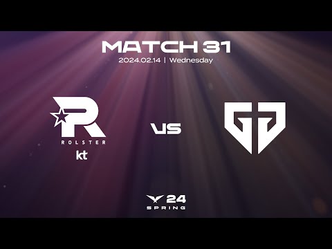 KT vs GEN | Match31 Highlight 02.14 | 2024 LCK Spring Split