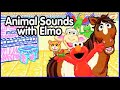 ANIMAL SOUNDS WITH ELMO Old MacDonald Had A Farm Sesame Street Learning Games For Kids Toddlers
