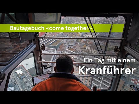 Ein Tag mit Kranführer Ricardo – Kantonsspital St.Gallen