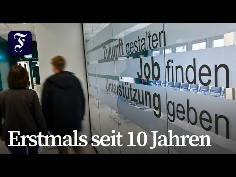 Arbeitslosenzahl steigt auf über drei Millionen im August