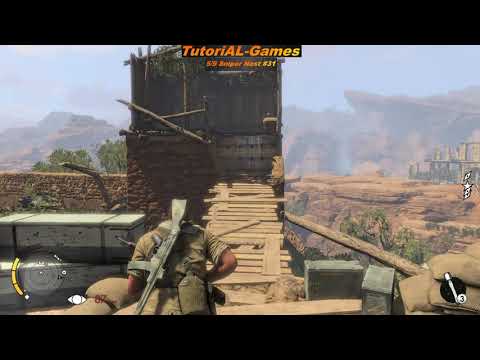 Sniper Elite 3 - Mission Confrontation - all Colectibles Location