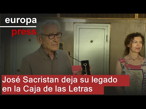 JOAN MANUEL SERRAT ENTREGA la PARTITURA de MEDITERRÁNEO AL INSTITUTO CERVANTES | RTVE Noticias