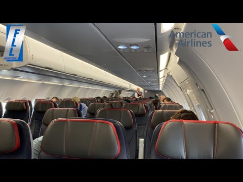 YouTube thumbnail for American Airlines Airbus A321 (sharklets)
