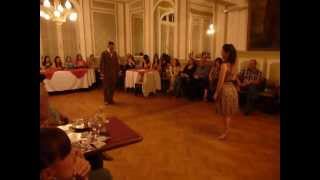 CAMILA FONTÁN Y MATÍAS FERNANDO DÍAZ en la Milonga de JugarxJugar Solidariamente