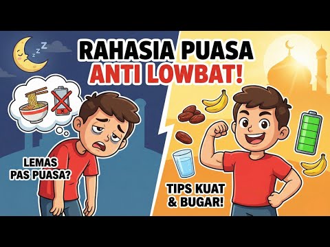 Rahasia Puasa Anti Lowbat! Cara Tetap Bugar & Gak Lemas di Siang Hari