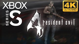 [4K] Resident Evil 4 / Xbox Series S Gameplay