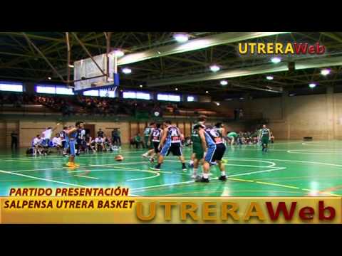 SALPENSA UTRERA BASKET PARTIDO PRESENTACIÓN