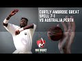 Curtly Ambrose Magnificent Spell Of 7 For 1 In 32 Balls Against Australia In Perth Test Cricket