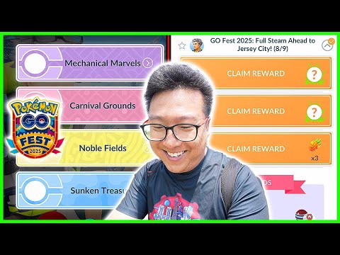 Jersey City Pokemon GO Fest 2025 Main Park Experience - Pokemon GO