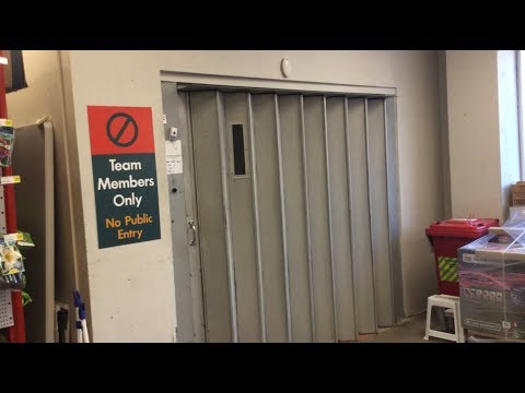 Abiding By The Rules | Old OTIS Gated Elevator @ Bunning’s, Tory St, Wellington CBD
