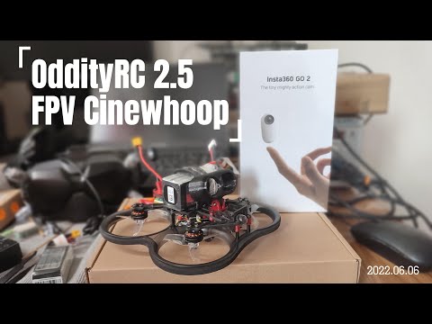 OddityRC 2.5 FPV Cinewhoop Bulit ~~~ #buysimihobby #oddityrc