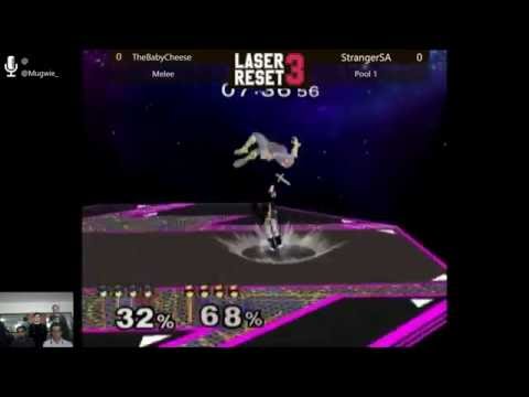 Laser Reset 3 - Melee Singles - TheBabyCheese vs. StrangerSA - Pools