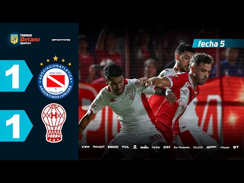 ARGENTINOS 1 - 1 HURACÁN I Resumen del partido | #TorneoBetano Apertura 2025