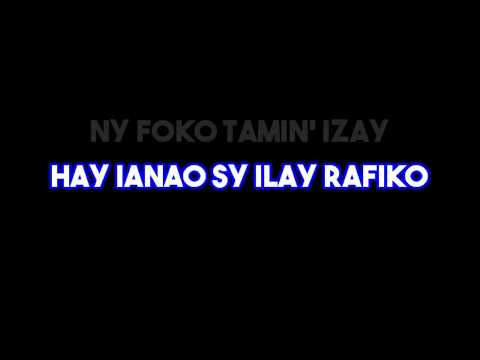 Njakatiana - Meteza hahatsiaro (KARAOKÉ)