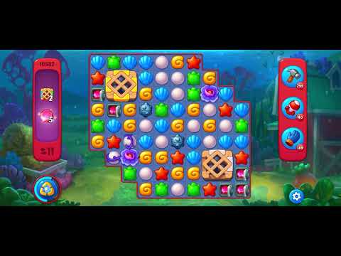 Fishdom Hard level 10582 no boosters フィッシュダム ハード