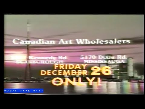 WOC Tape 0177 Local Commercial Compilation   1988