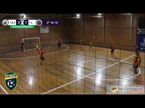 1ª Rodada Copa Rio-Grandense futsal 2022 - São jorge x Filhos do vento