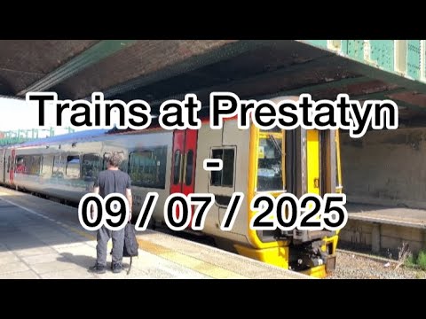 Trains At Prestatyn (09/07/2025)