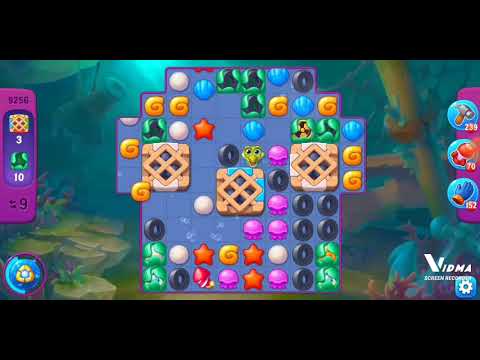 Fishdom. 9256 super hard level no boosters and diamonds. 13 moves