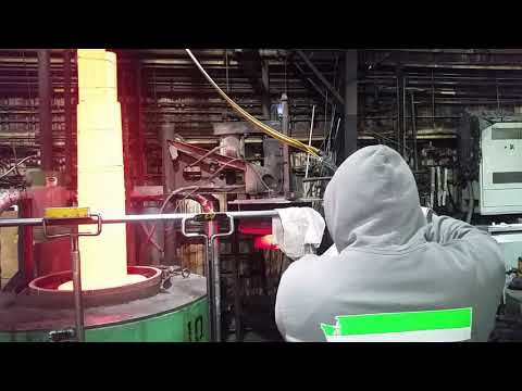 Quenching 4140 alloy steel ...Fire !