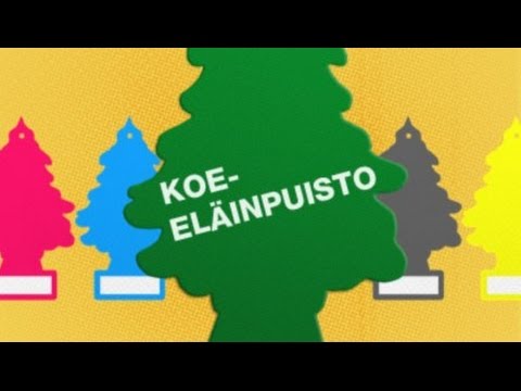 Koe-eläinpuisto - Mökillä